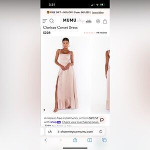 Show me your mumu bridesmaid dress